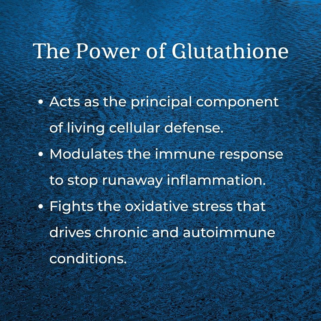 Glutathione antioxidant therapy packaging