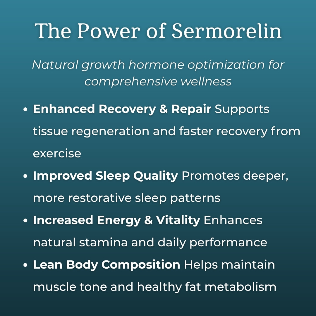 FDA-licensed Sermorelin injection for vitality and recovery
